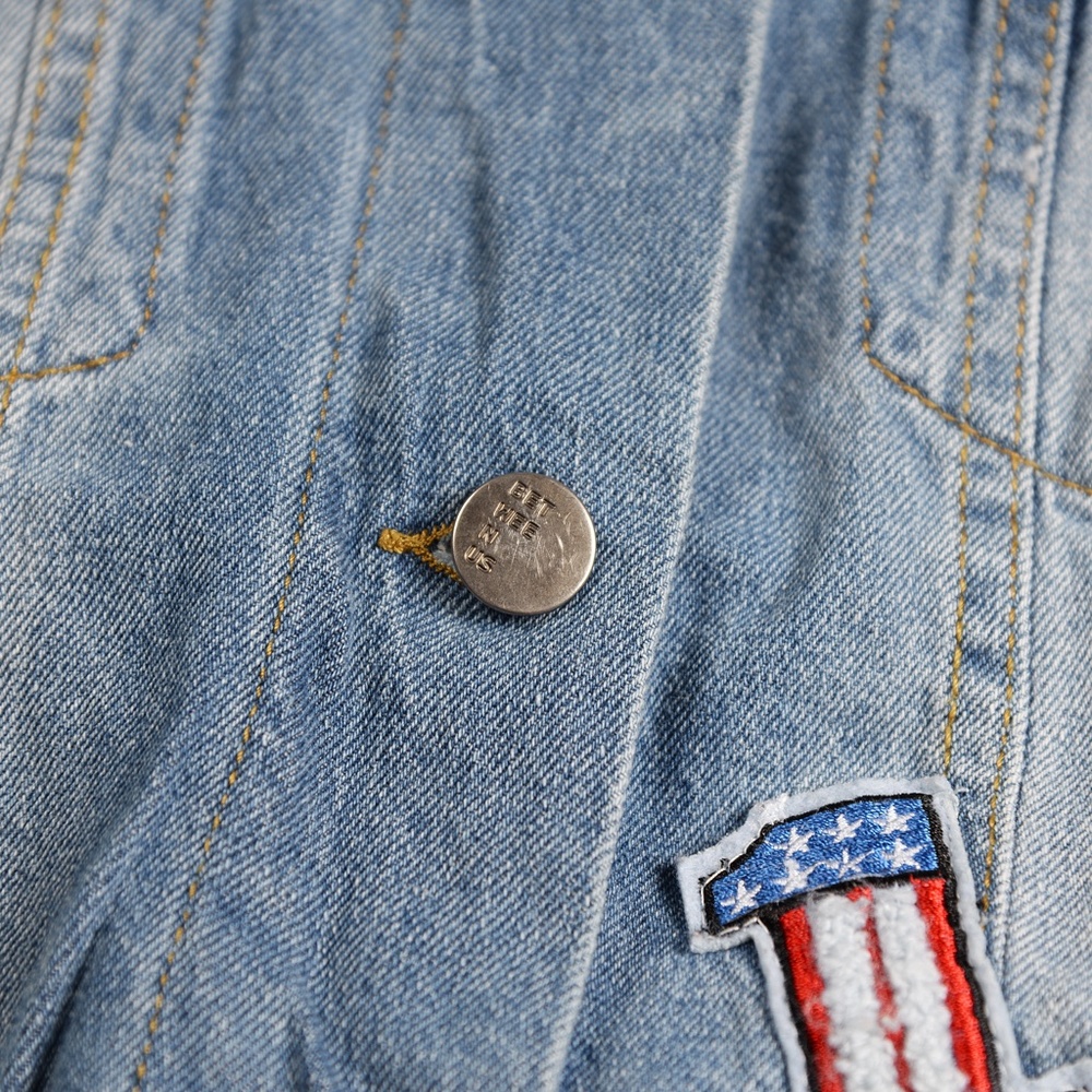 Between Us Denim Jacket Patched. - image 3